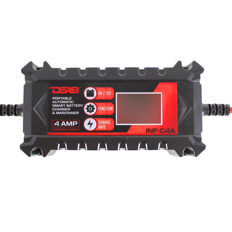 DS18 4 Amp Automatic Smart Lithium AGM Battery Charger and Maintainer INF-C4A