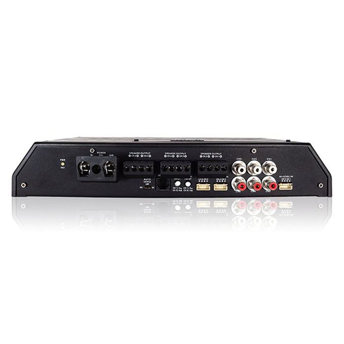 Sundown Audio 6-Ch 900W 2-Ohm Full Range Marine Amplifier w/ Bass Knob SDX-100.6