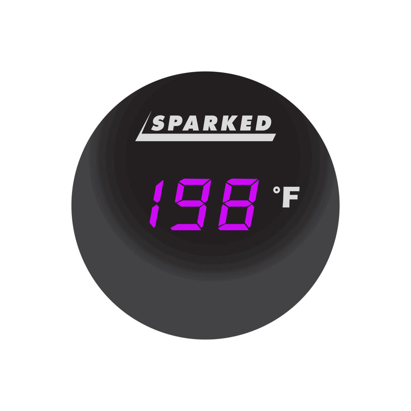 Sparked Innovations Thermometer 12V Ambient Temperature Sensor -34F  200F