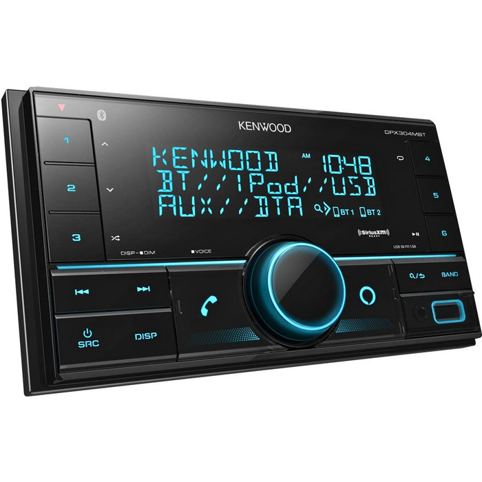 Kenwood Double DIN in-Dash Digital Media Receiver with Bluetooth DPX304MBT