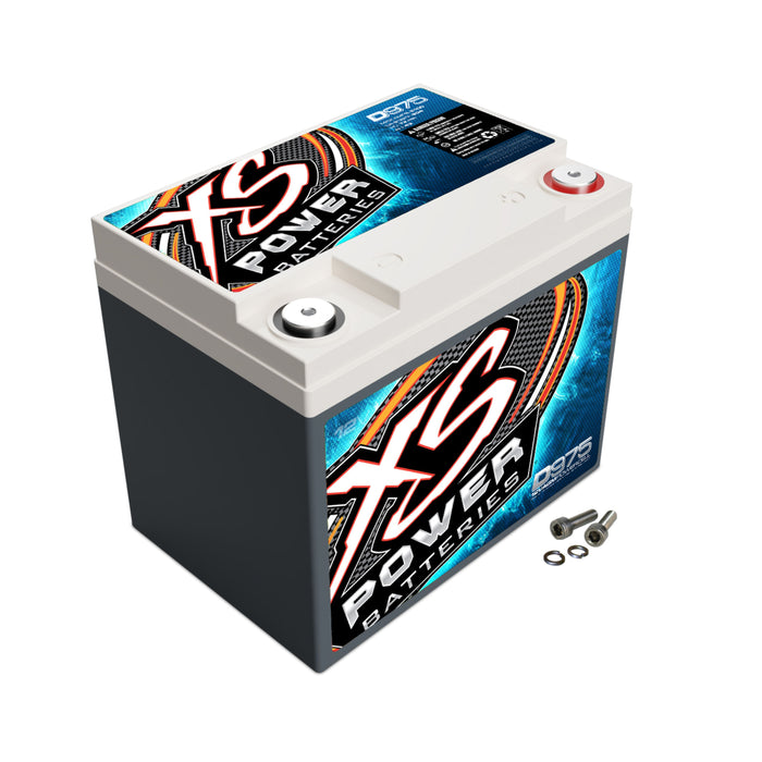 XS Power 12V Compact Pro Car Audio Starting Battery AGM 43 Amp Hours D975