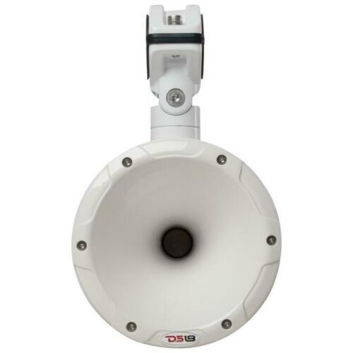 HYDRO 1.75" Driver Wakeboard Pod Tower Speaker 900W White RGB LED Light - Big Jeff Online Inc