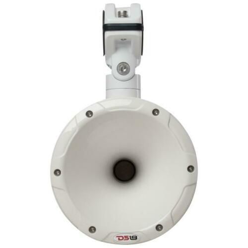 HYDRO 1.75" Driver Wakeboard Pod Tower Speaker 900W White RGB LED Light