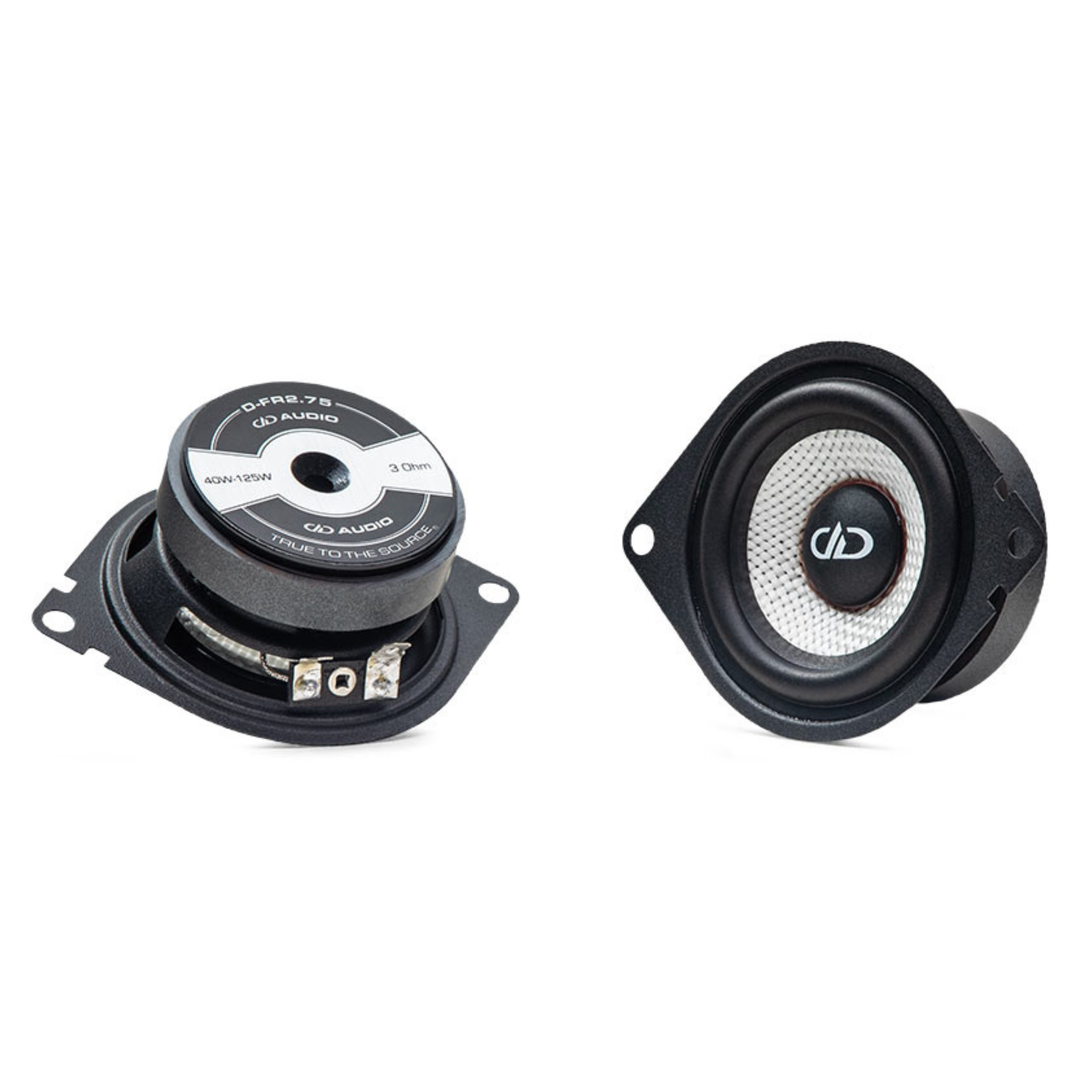 DD Audio 2.75 Inch 3 Ohm 125W Peak/40W RMS Full Range Speaker D-FR2.75
