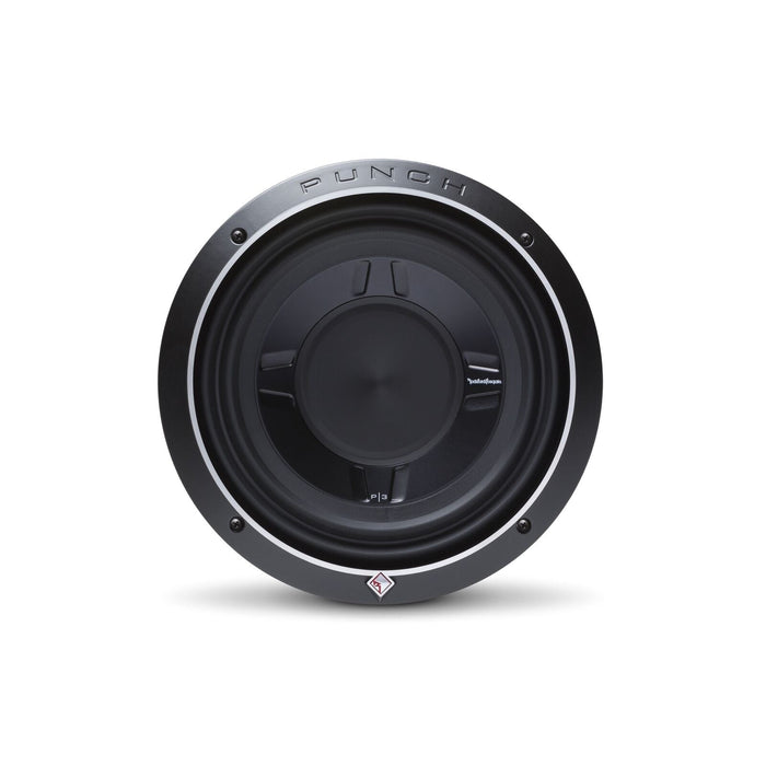 Rockford Fosgate 10" Punch P3S Shallow 600W Dual 4 Ohm Subwoofer P3SD4-10