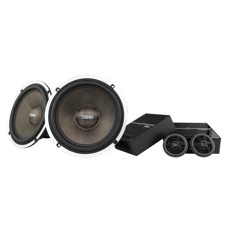 DS18 Deluxe DX2 6.5" 460 Watts 4 Ohm 2-Way Component Speaker System