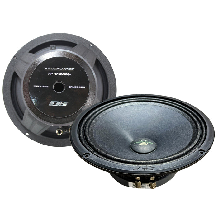 Deaf Bonce (Pair) Apocalypse 8" 4-Ohm 300W Peak Mid-Range Speakers AP-M80SQL