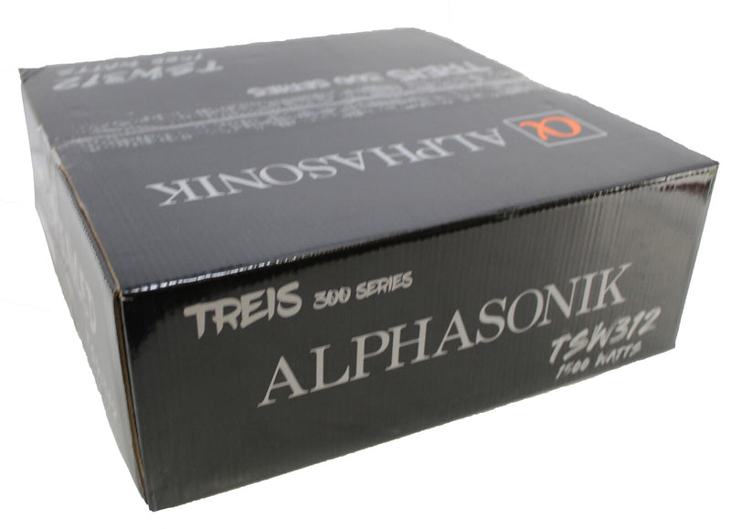 12" 1500W TREIS 300 Series Subwoofer 4 Ohm 2" Voice Coils TSW312