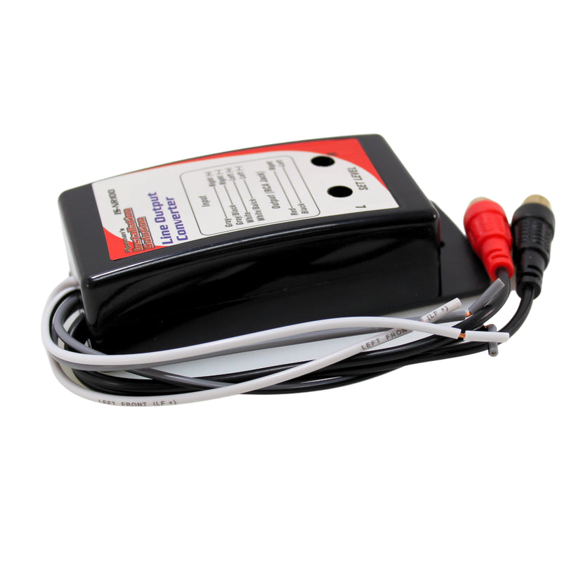 Pipeman's Installation Solutions Line 2-CH RCA Output Hi/Low Converter IS-NR100