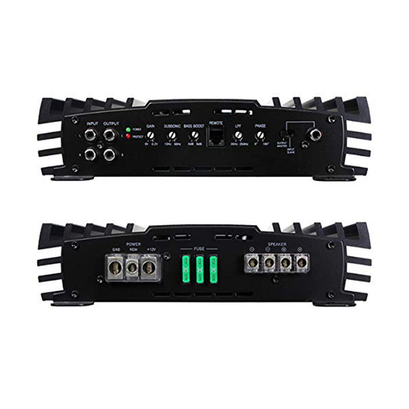 VFL Car Audio 1Ch Monoblock Amplifier 1000 Watt 1 Ohm Class D Linkable VFLCOMP1K