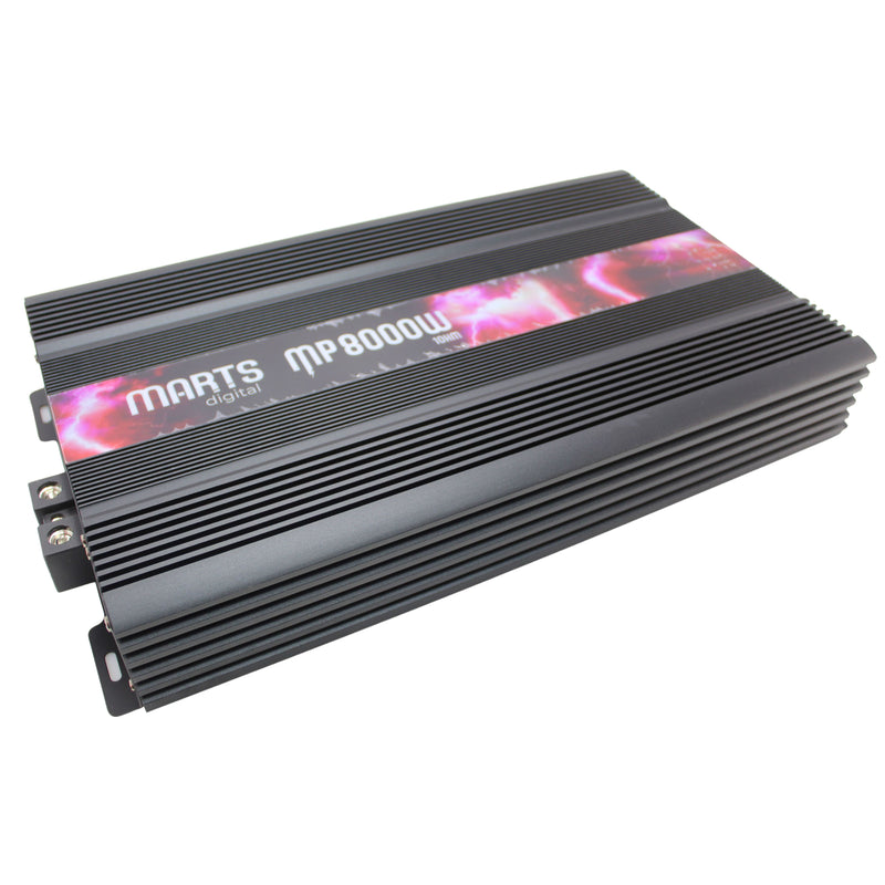 Marts Digital Premium Monoblock Amplifier 8K Watts 1-Ohm Class-D MP-8000-1