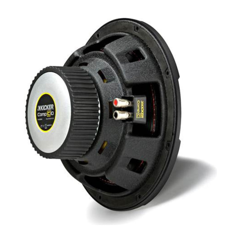 Kicker CompC Series 10" Dual 4 Ohm Voice Coil Car Subwoofer 500W Peak 44CWCD104