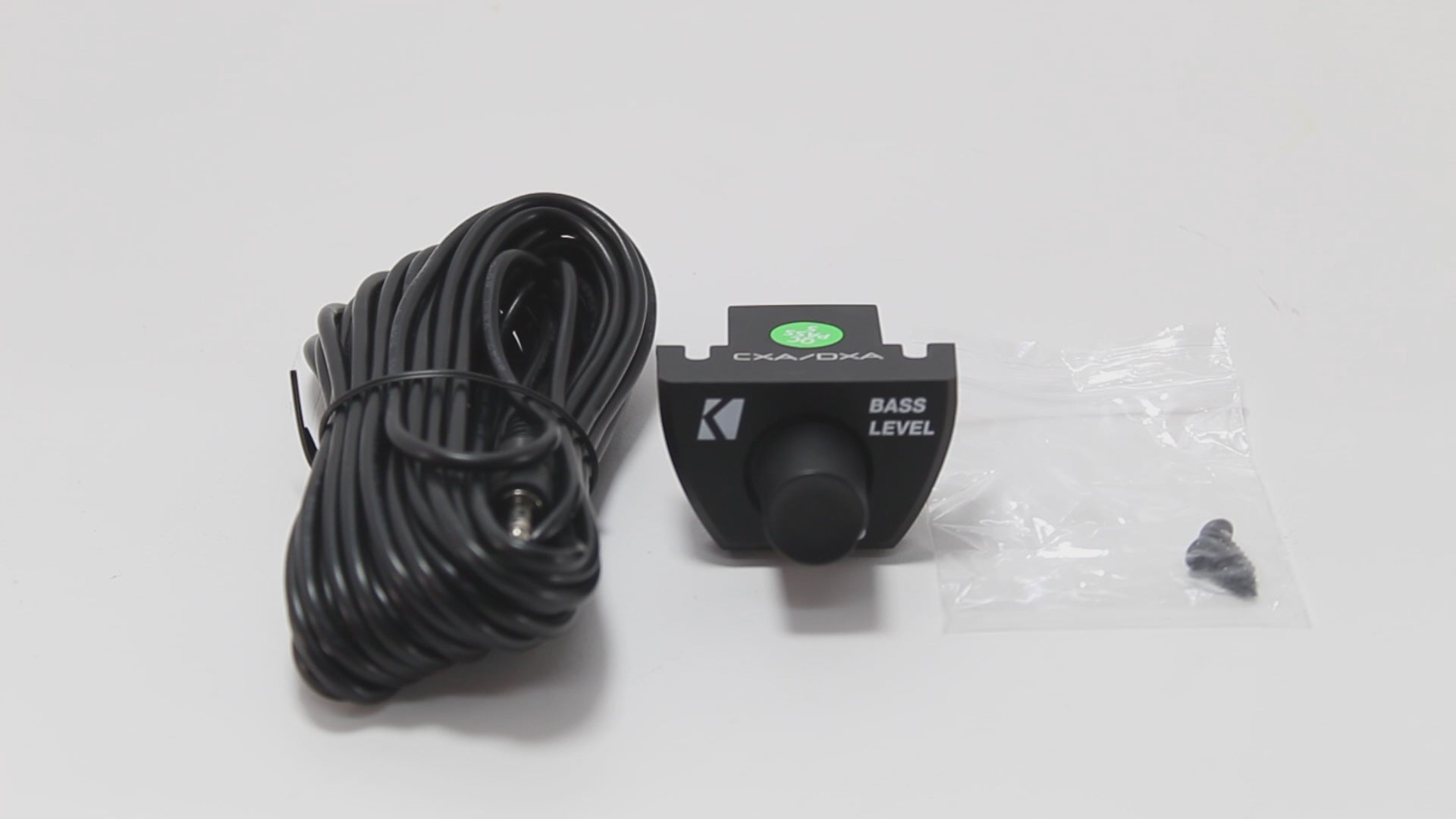 Kicker Remote Bass Knob Level Control For 46CXA Amps Car Audio Black 46CXARCT