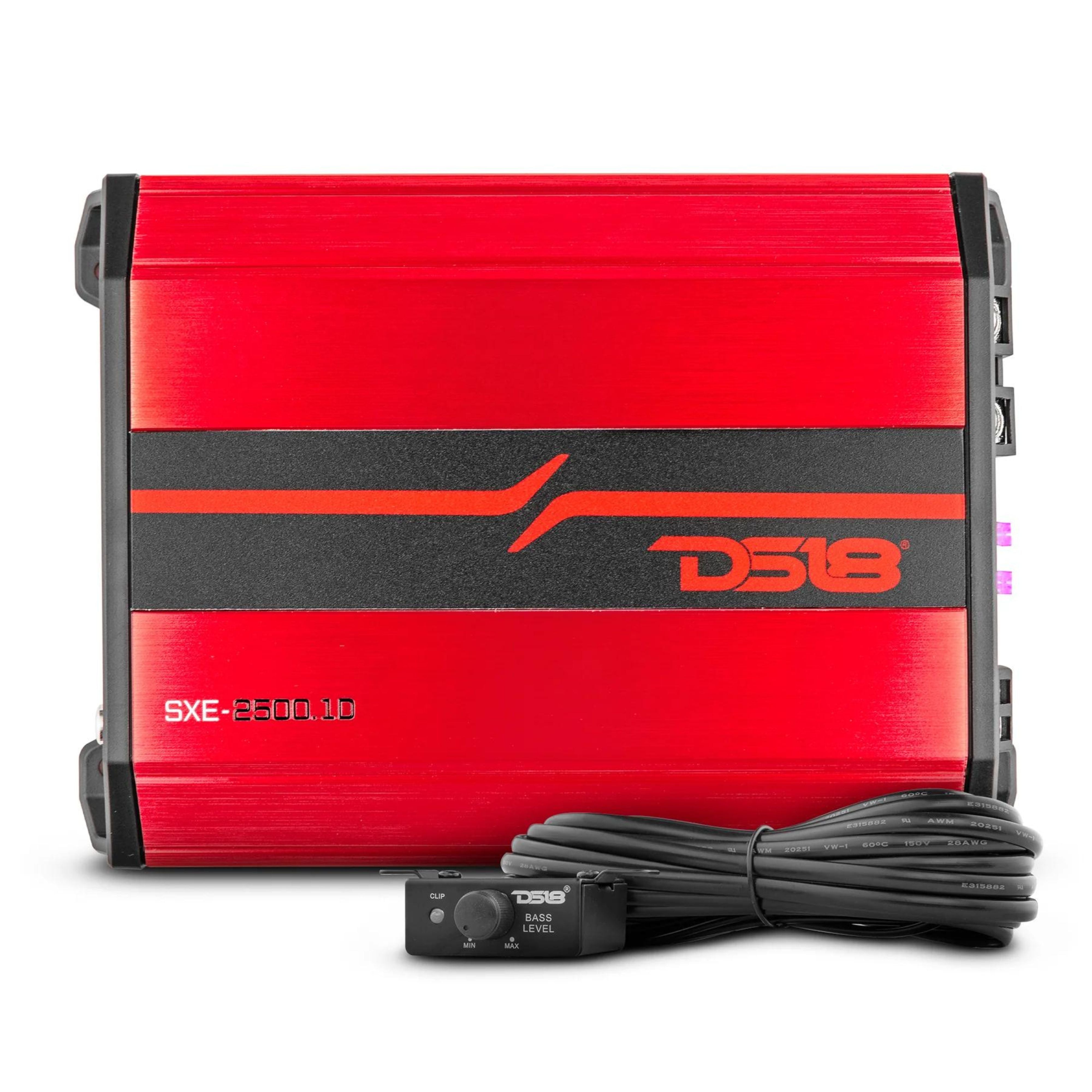 DS18 SXE 2500.1D Compact Monoblock 800 Watt Class D 1-Ohm Bass