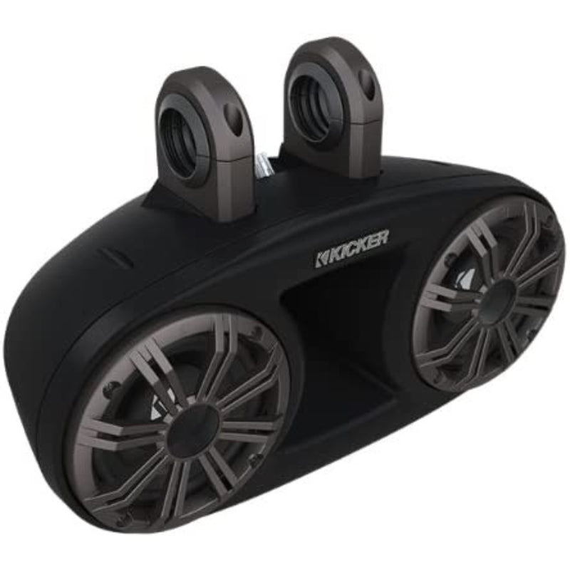 Kicker 6.75" 300W RMS 4 Ohm Weather-proof Marine Tower Speakers 41KMT674