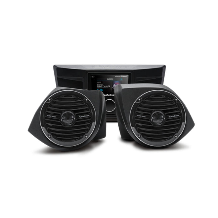 Rockford Fosgate Stereo and Front Speakers Kit for Select YXZ Models YXZ-STAGE2