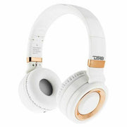 DS18 Over Ear Wireless Noise Canceling Bluetooth Headphones White Microphone - Big Jeff Online Inc
