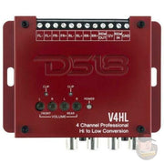 DS18 V4HL 4 Ch Line Out Converter High-Level Speaker Signal Low-Level - Big Jeff Online Inc