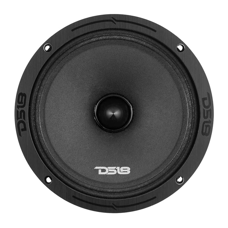 8" 700W 4 Ohm Pro Car Audio Bullet Midrange Speaker DS18 Series PRO-ZXI8.4BM