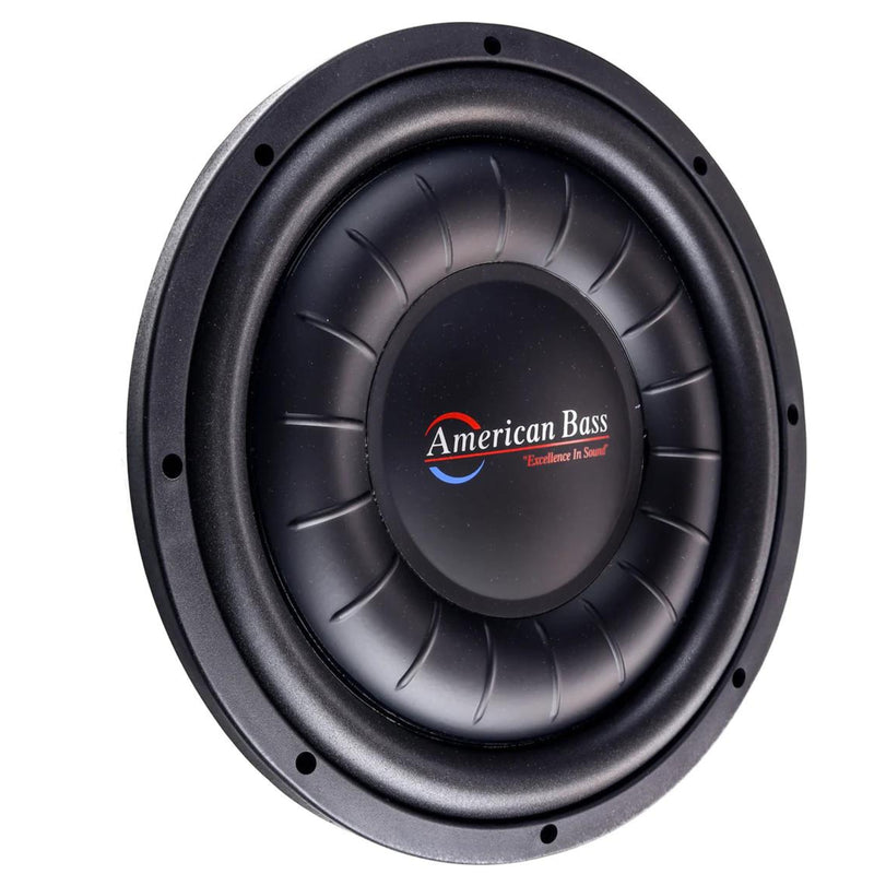 American Bass Hawk Slim 12" 2000W 4-Ohm Dual Voice Coil Subwoofer HAWK-12S-D4