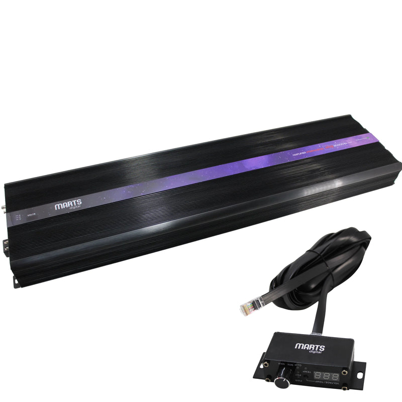 Marts Digital MXB Series Monoblock 30K Bass 1 Ohm Amplifier MXB-30000-1-V2