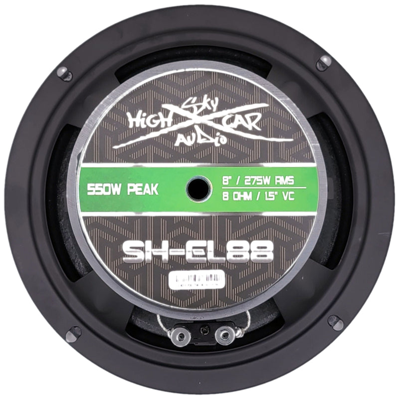 Sky High Car Audio 8 Inch 550W 8 Ohm Pro Audio Midrange Speaker SH-EL88