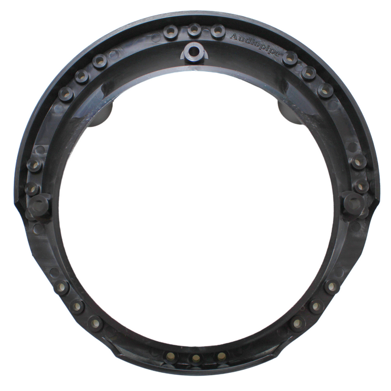 Audiopipe 6.5" to 6.75" Harley Davidson Speaker Adapter Ring Pair RING-HD-9813