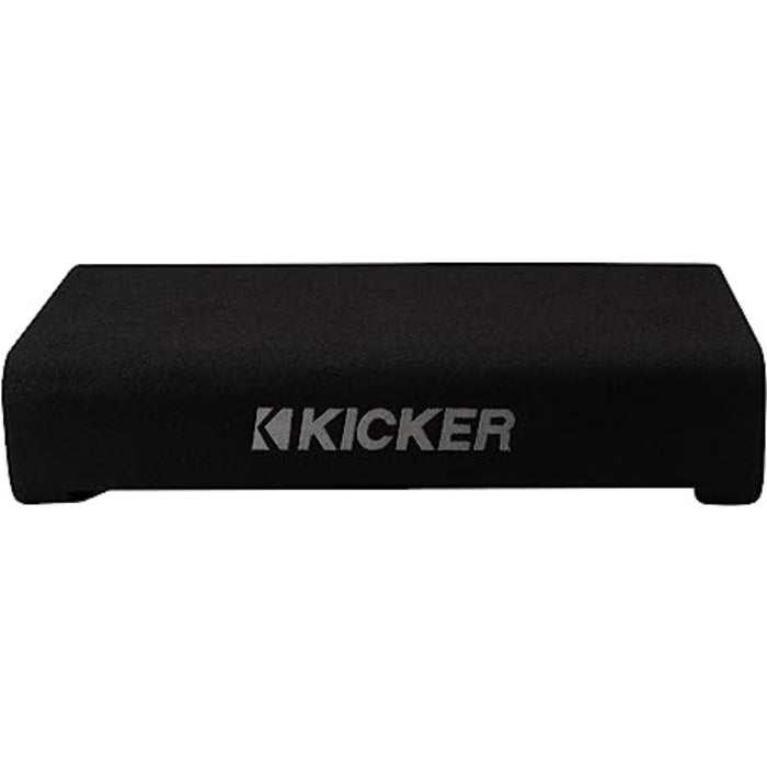 Kicker CompRT 10" Subwoofer Powered Down-Firing Loaded Enclosure w/ Built-In Amp