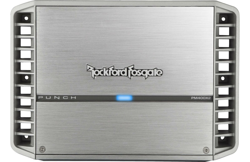 Rockford Fosgate Punch Marine 400W 2-Channel Class A/B Amplifier PM400X2