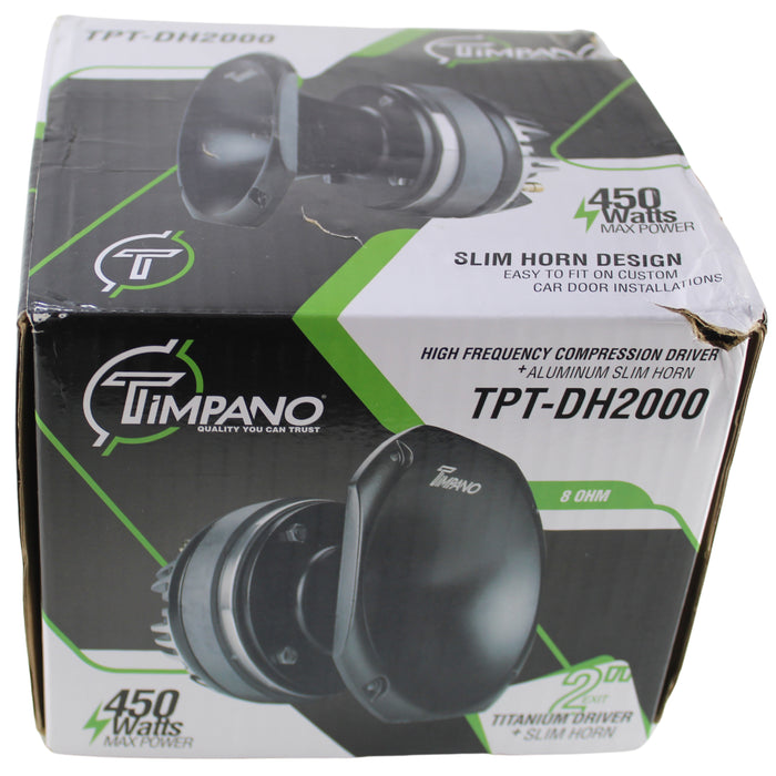 Timpano 2 Inch 450W 8 Ohm Titanium Compression Driver TPT-DH2000 PRO OPEN BOX