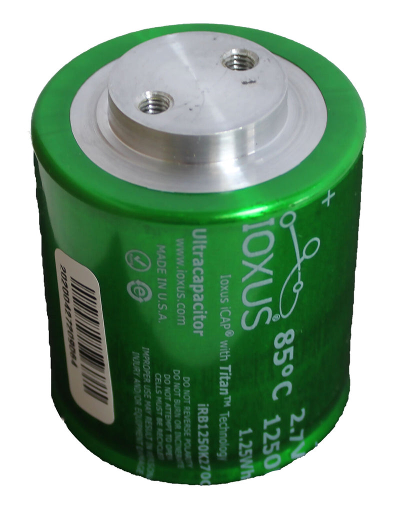 6 XS Power 2.7V 1250F Ultracapacitors + 5 Buss Bars 16.2V 6 Cell Bank DIY Kit