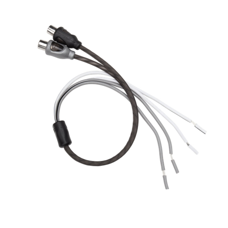 Rockford Fosgate Speaker Wire to Female RCA Adapter OFC/Platinum Plated RFIF2SW