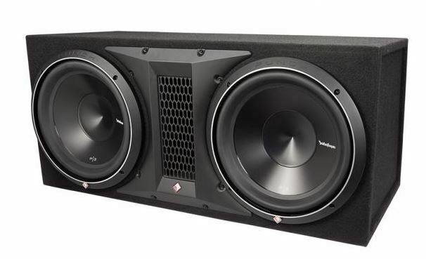 Rockford Fosgate 12 Inch 2400W 1 Ohm Dual Loaded Subwoofer Enclosure P3-2X12