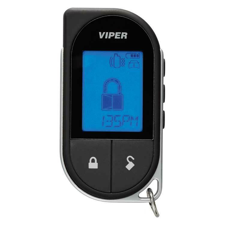 Viper Responder LC3 1-Way Remote Start Car Alarm 1 Mile + 4 DoorLocks 5706V