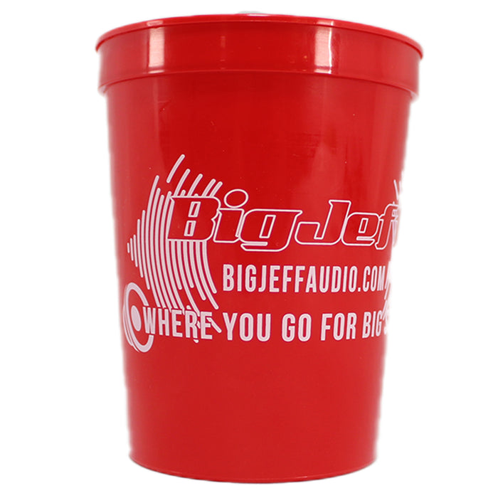 Big Jeff Red Drinking Cup