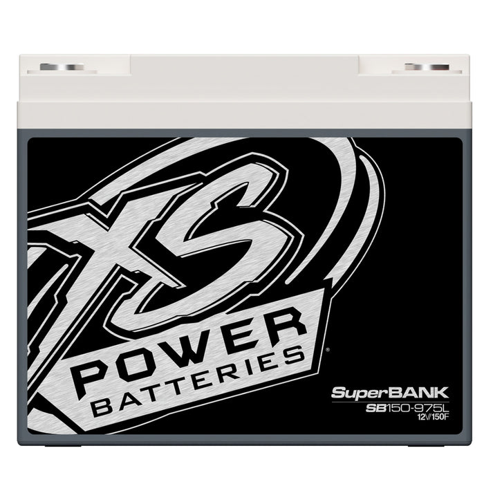 XS Power 12V Pro Car Audio Super Capacitor Bank U1R 1200W Max Power SB150-975L
