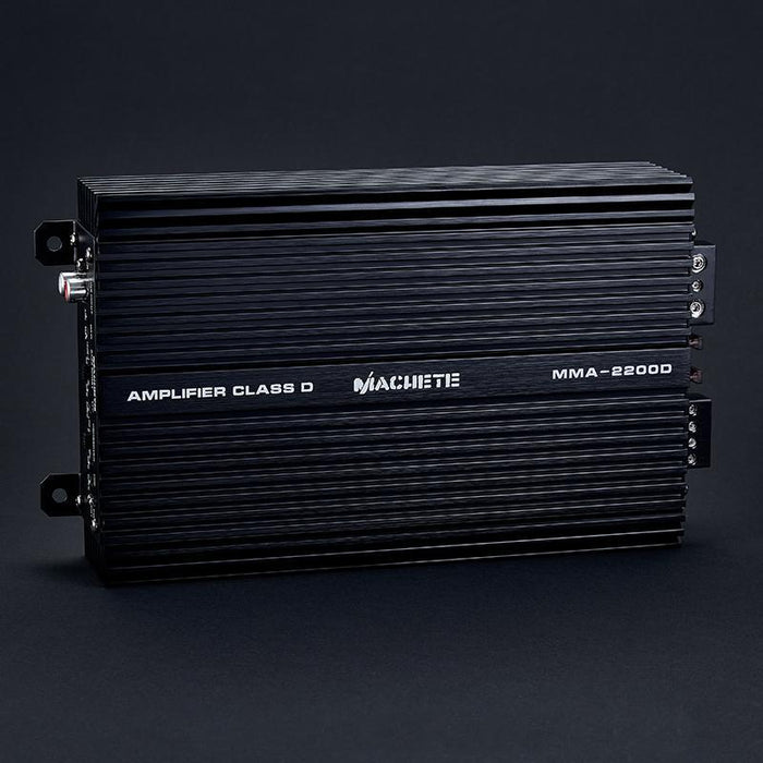 Deaf Bonce MMA-2200D 2 Channel Class D 600 Watt Amplifier Machete Series