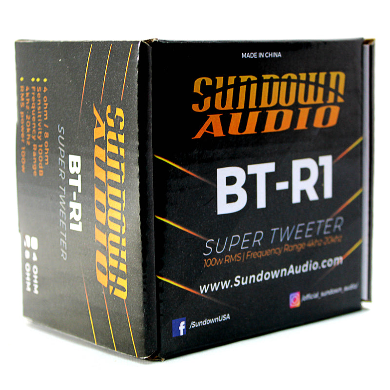 Sundown Car Audio 3" 100W RMS 4 Ohm Tweeter BT-1R-4OHM