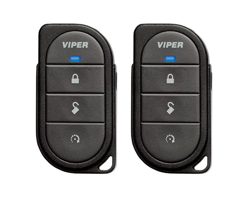 Viper 350 PLUS 1-Way Security 2 Remotes Control Center + 4 Door Locks 3105V