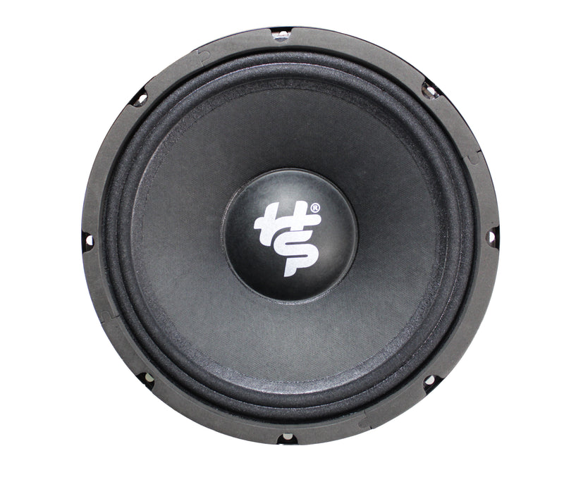 Heath Sound 10" 600 Watt Midrange 8 Ohm Black Bass Speaker HSCS-MB10