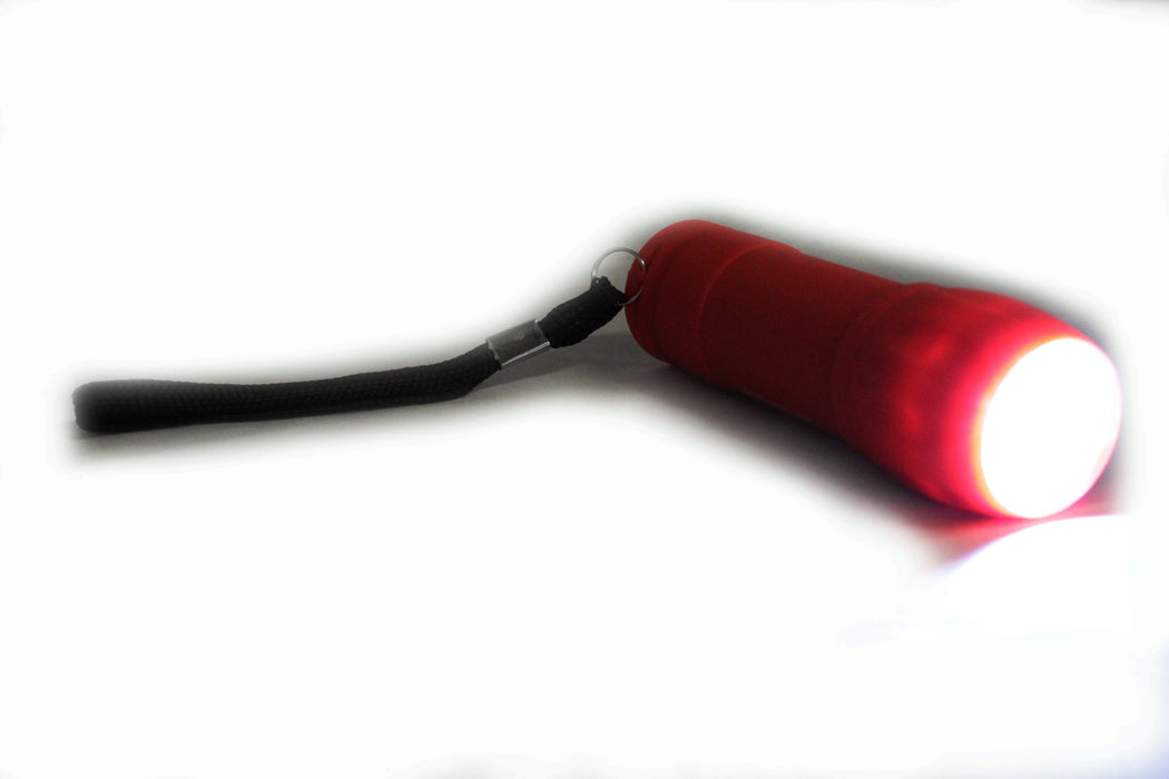 Big Jeff Mini Torch Flashlight Red