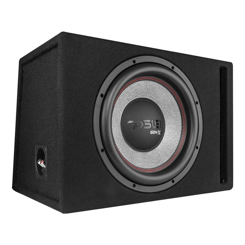 DS18 900W 2 Ohm Loaded Enclosure GEN-X112LD 12" Subwoofer In a Ported Box