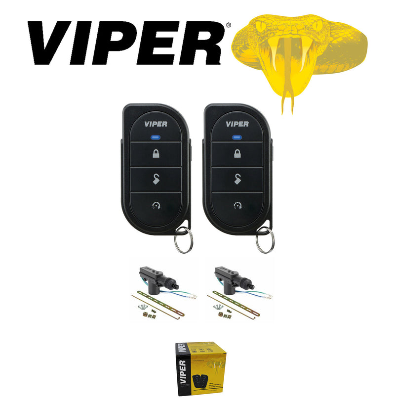 Viper 1-Way Security and Remote Start System 1/4 Mile Range +2 Door Locks 5105V