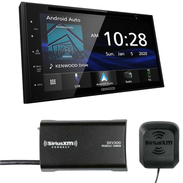 Kenwood DDX5707S DVD Receiver & SiriusXM Connect Satellite Radio Tuner Kit