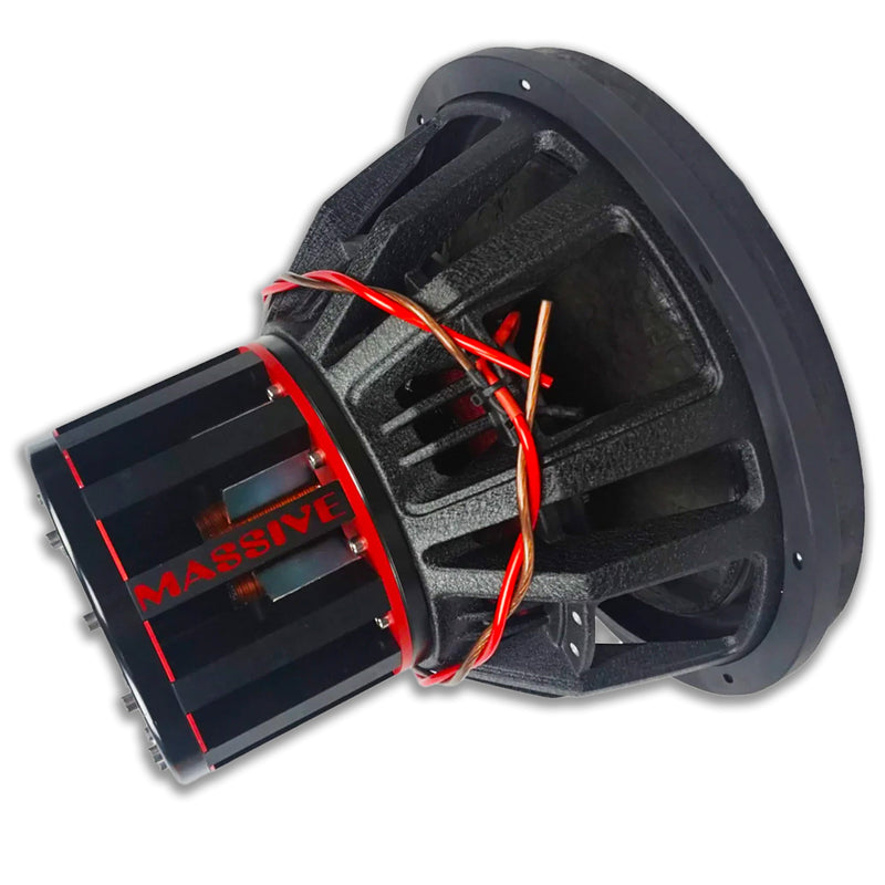 BOA121-N - 12" 6,000 WATTS RMS DUAL 1 OHM MEGA NEODYMIUM SUBWOOFER