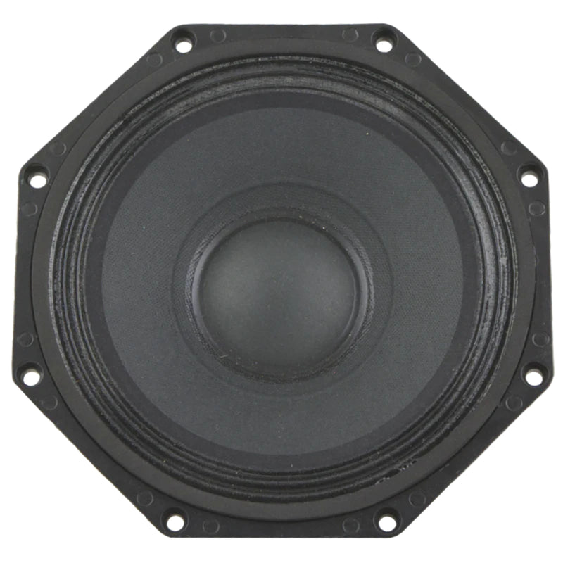 Massive Audio - 8" 200 Watt RMS 8 Ohm Mid-Range Speaker MA-MC8II-V2