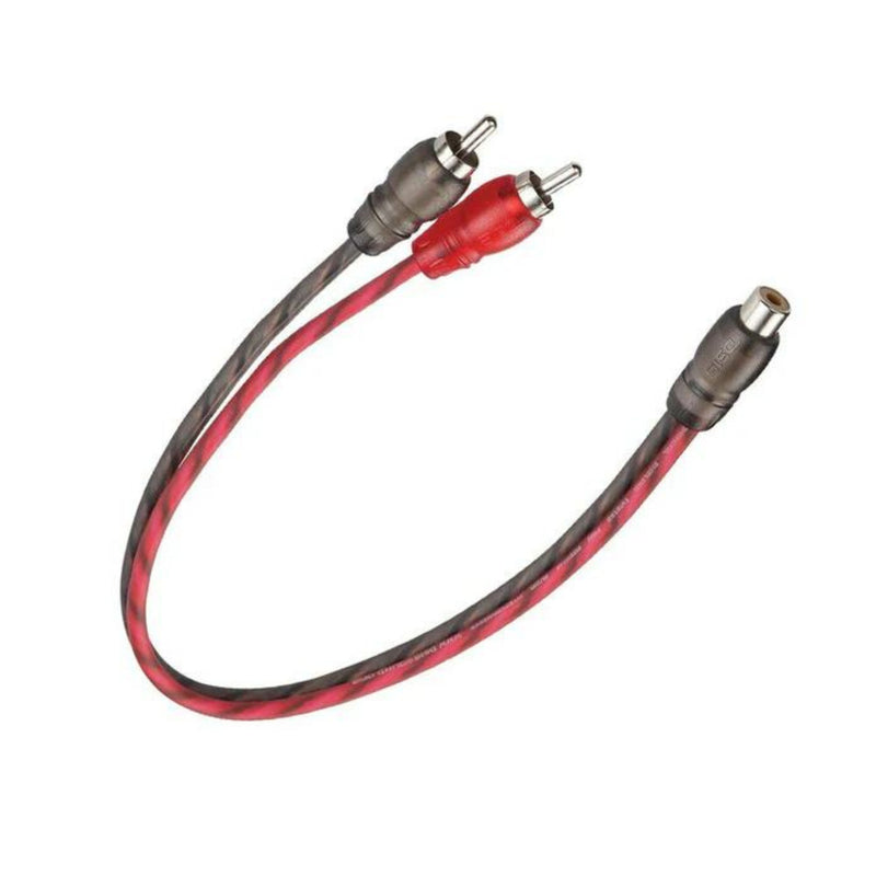 DS18 RCA Splitter 1 Female 2 Male Y Connector Car Home Audio Cable - Big Jeff Online Inc