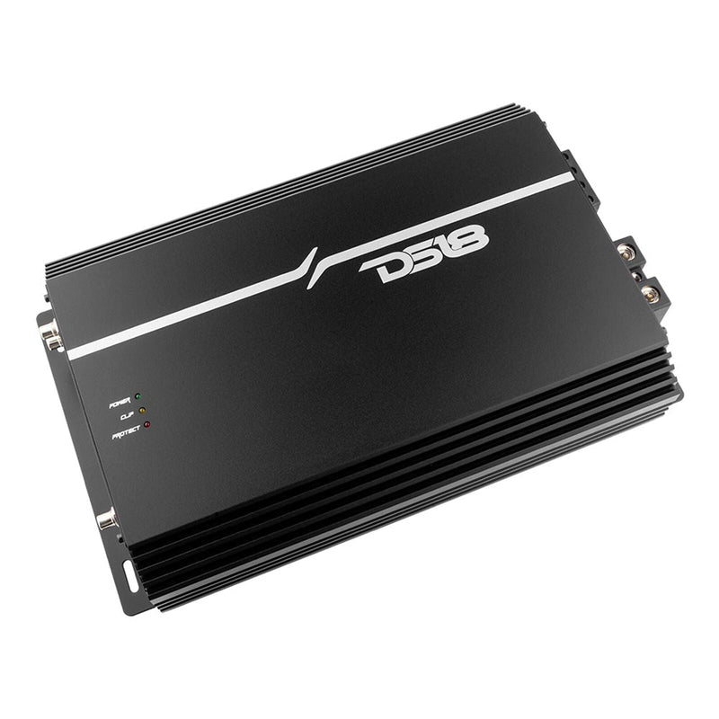 DS18 1 Channel Korean Amplifier Class D Full Range w/ Bass Knob EXL-P2500X1D
