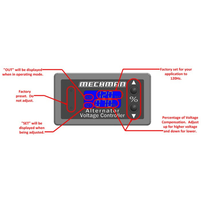 Mechman MM-VC1 2005 Newer GM/Chevy 2-Pin RVC Voltage Controller