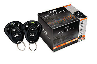 Avital 1 Way Security System 3 Channel Security/Keyless Entry System AV-3100L